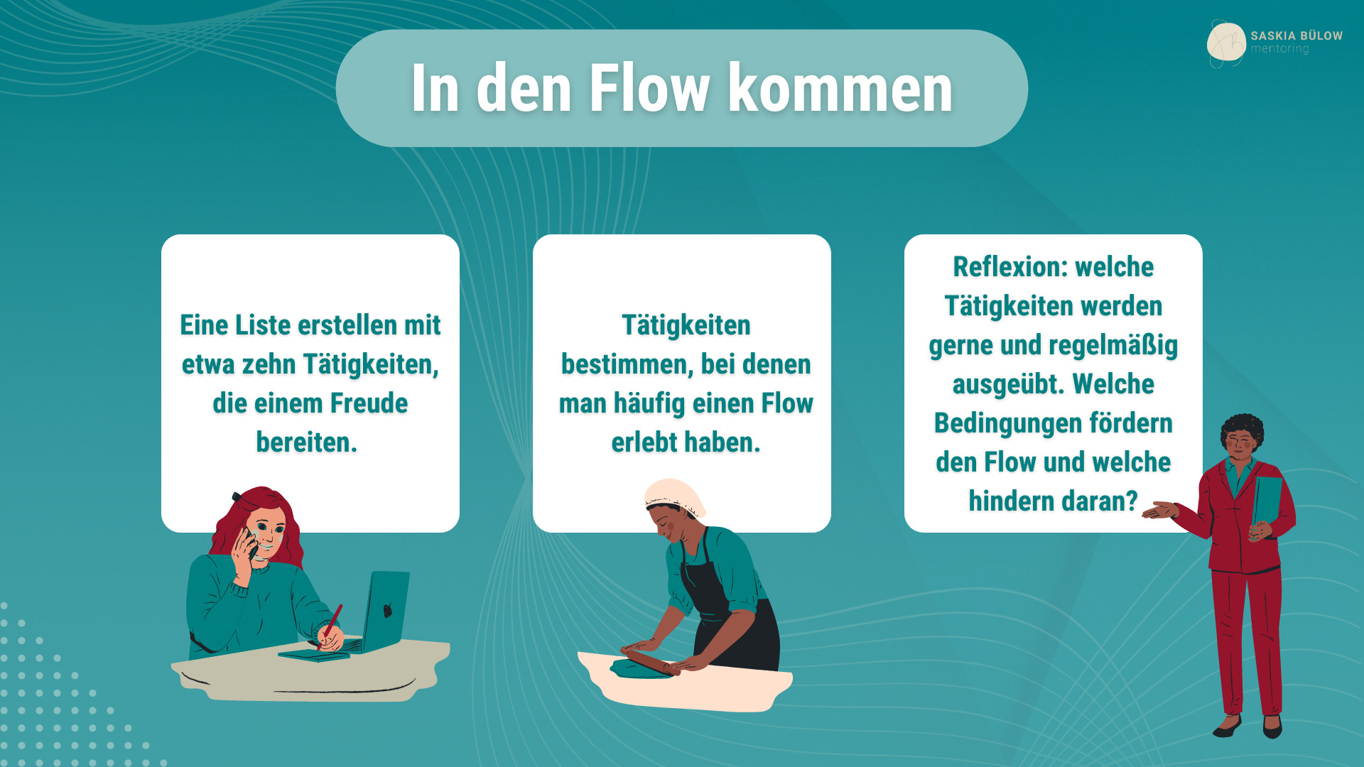 4 Schritte für ein Flow Erlebnis Saskia Bülow