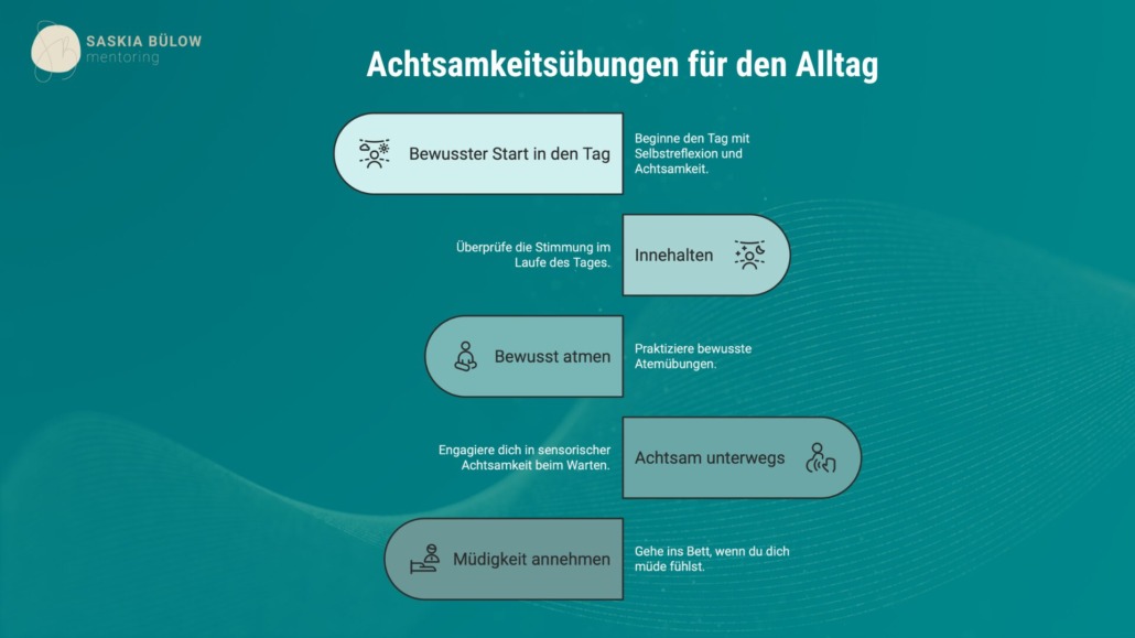 Übungen zur Achtsamkeit im Alltag