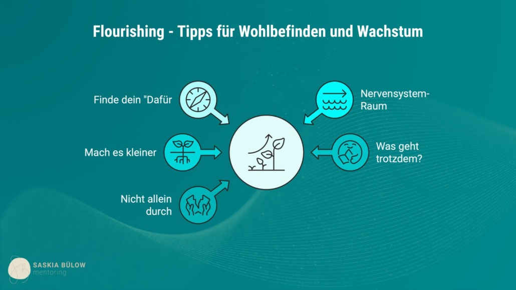 Aufblühen Tipps