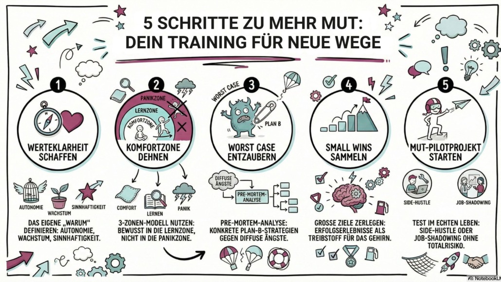 Training für mutiges handeln